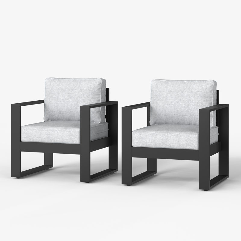 Layinsun Metal Outdoor Lounge Chair