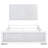 Robinson White Panel Bed