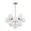 Lustre en forme de globe spoutnik 13 lumières Kohlmeier -128341935