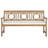 Solid Wood Acacia Outdoor Bench-723748069