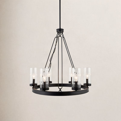 Iron 6-Light Chandelier