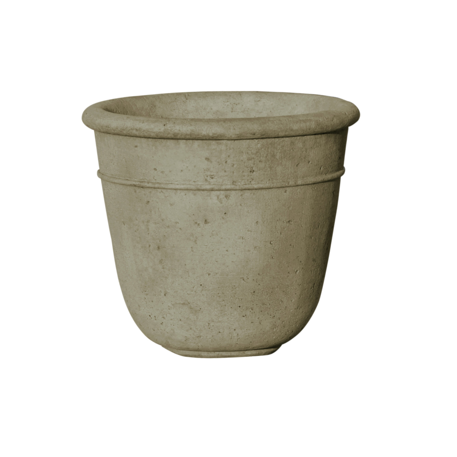 Carema Handmade Pot Planter, Verde, 18" H x 22" W x 22" D
