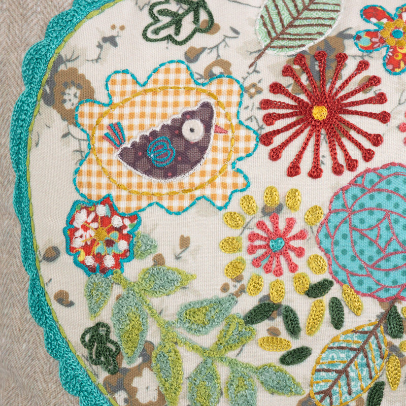 Fiddle Square Pillow Cover & Insert