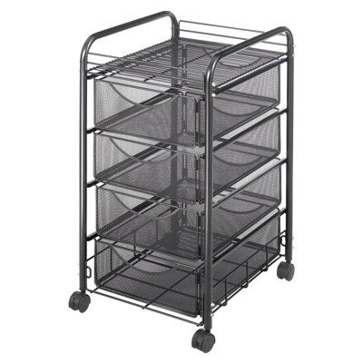 Onyx™ Mesh Mobile File Cart