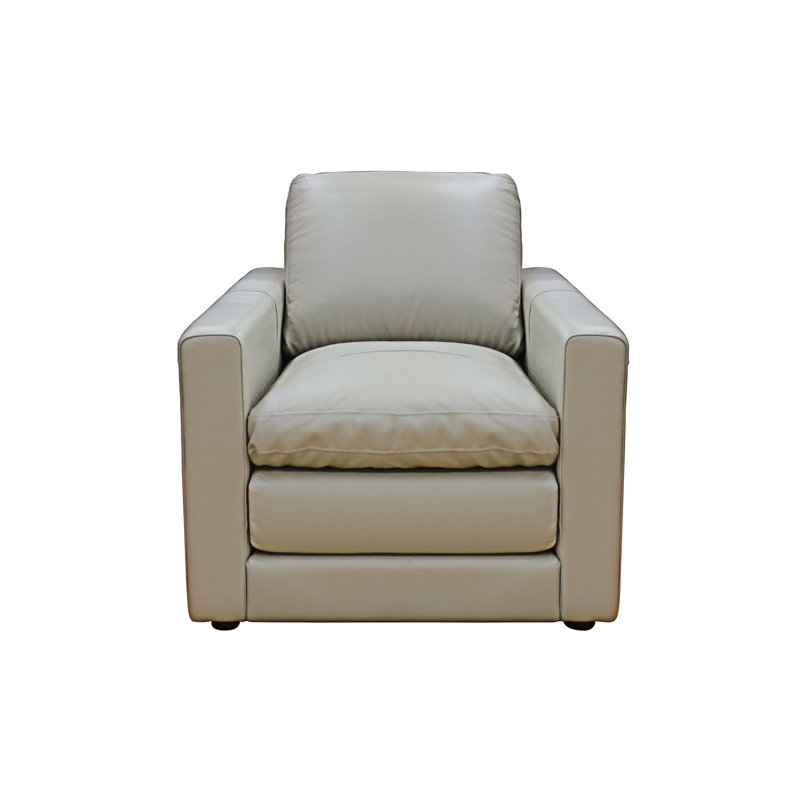 Chaise rembourrée avec coussin de dossier