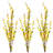 35" Forsythia Spray x4