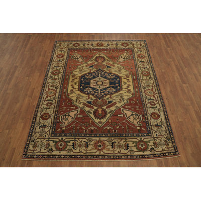 Luxury Vegetable Dye Traditional Area Rug 6x8