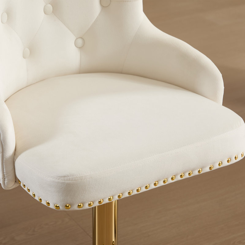 Tabouret Kenetra, Crème, crème