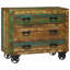 80cm Solid Wood Sideboard