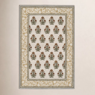 Alice Hand-Tufted Floral Wool Rug