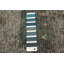 Tapis sarcelle à transition de couleur 9 pi 4 po x 12 pi 9 po