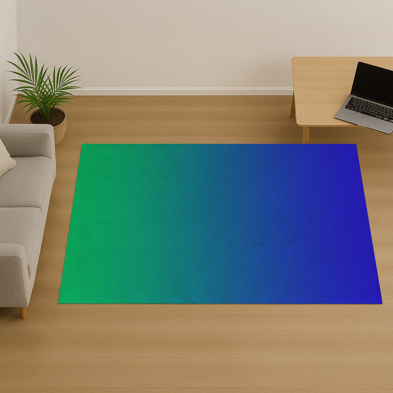 Abstract Area Rug, Runner 70 x 140 cm