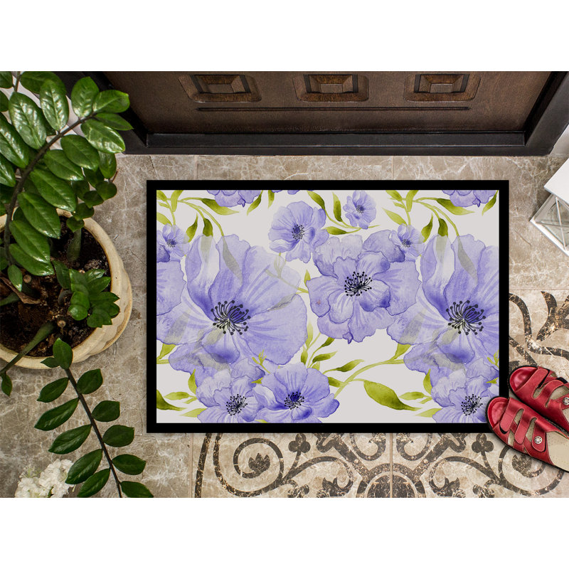 Yelverton Non-Slip Outdoor Doormat, 0.25" H x 27" W x 18" D