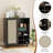 Sideboard Cabinet With Storage, Wine Bar Cabinet With Wine Racks, Buffet Cabinets For Home, Living Room-800825873