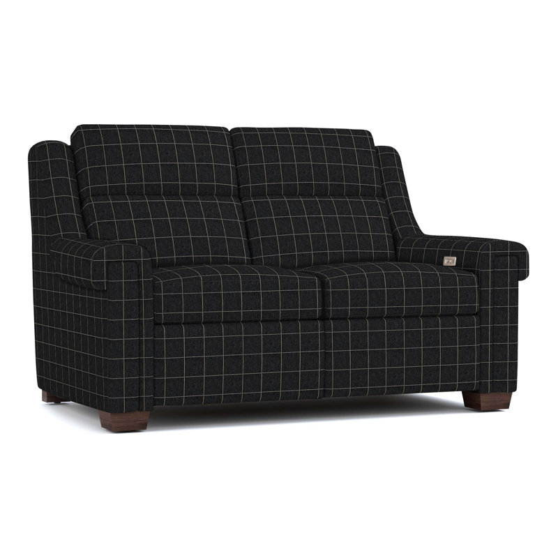 Chester Reclining Loveseat, Perigold Youngman Ebony