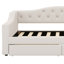 Upholstered Daybed With LED Belt And 2 Drawers-114217072