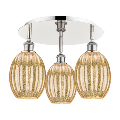 Plafonnier encastré 3 lumières Ballston - Draves