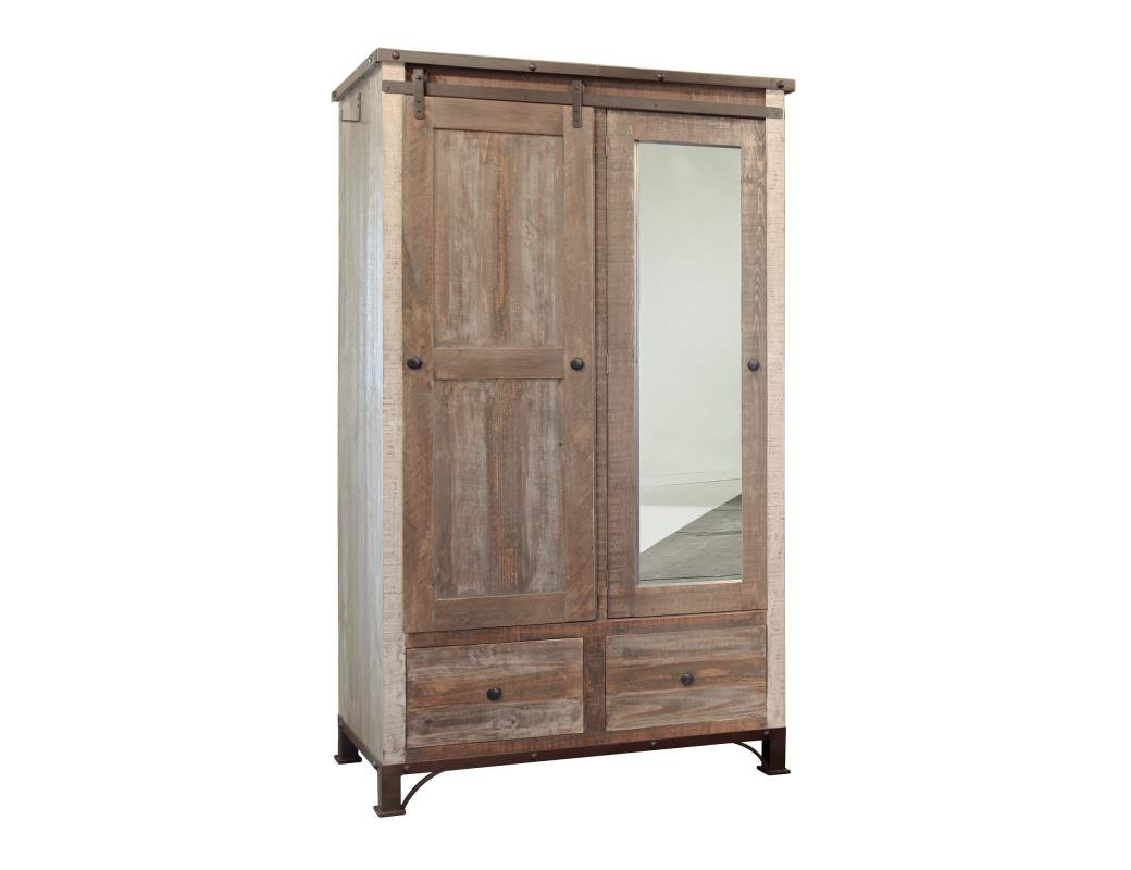 Dodge Solid Wood Armoire Laurel Foundry Modern Farmhouse®