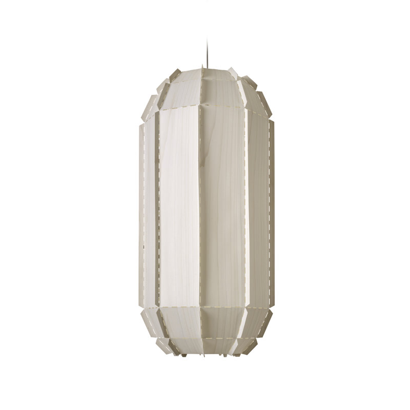 Stitches 1 - Light Pendant, Ivory White, E26/Medium (Standard)