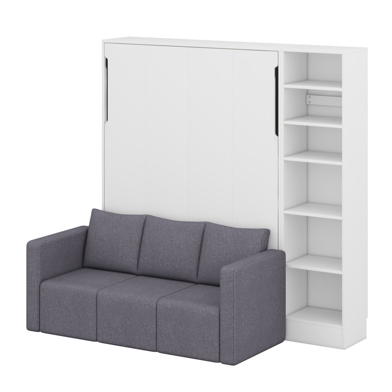 Murphy Bed Wall Bed With Sofa,With Shelves