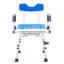 Siège de douche pivotant à 360° pour baignoire, avec accoudoirs, hauteur réglable, capacité de 181 kg, pieds antidérapants, confortable et moelleux. Chaise pivotante en alliage d'aluminium, accoudoirs à 4 niveaux, capacité de 181 kg, design élégant et facile à installer.
