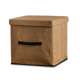 9 Cube Storage Unit & 4 Jute Handled Box Drawers