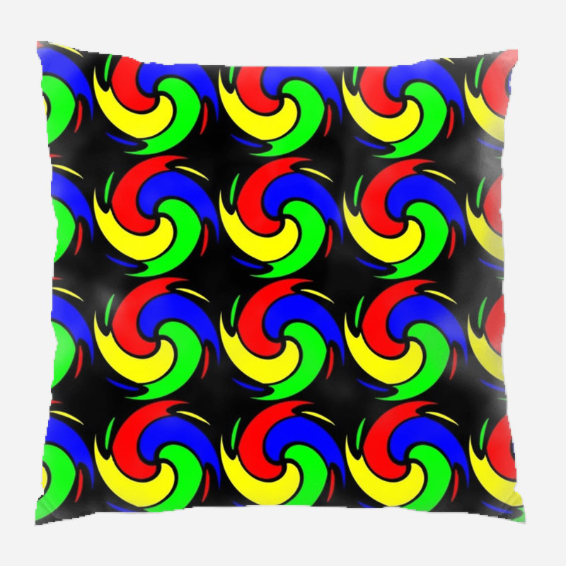 Coussin décoratif tourbillons, Intérieur
