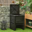 Composteur d'extérieur à grande capacité Outsunny-476597945-476597949