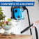 Vacmaster 5 Gallon Wall Mount Wet/Dry Vacuum with Remote and 2-Stage Motor