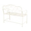 Banc de jardin extérieur - blanc-484234908