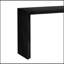 Console de style moderne en placage de bois massif de paulownia, convient-1030058015