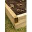 Caledonian Wood Raised Garden Bed