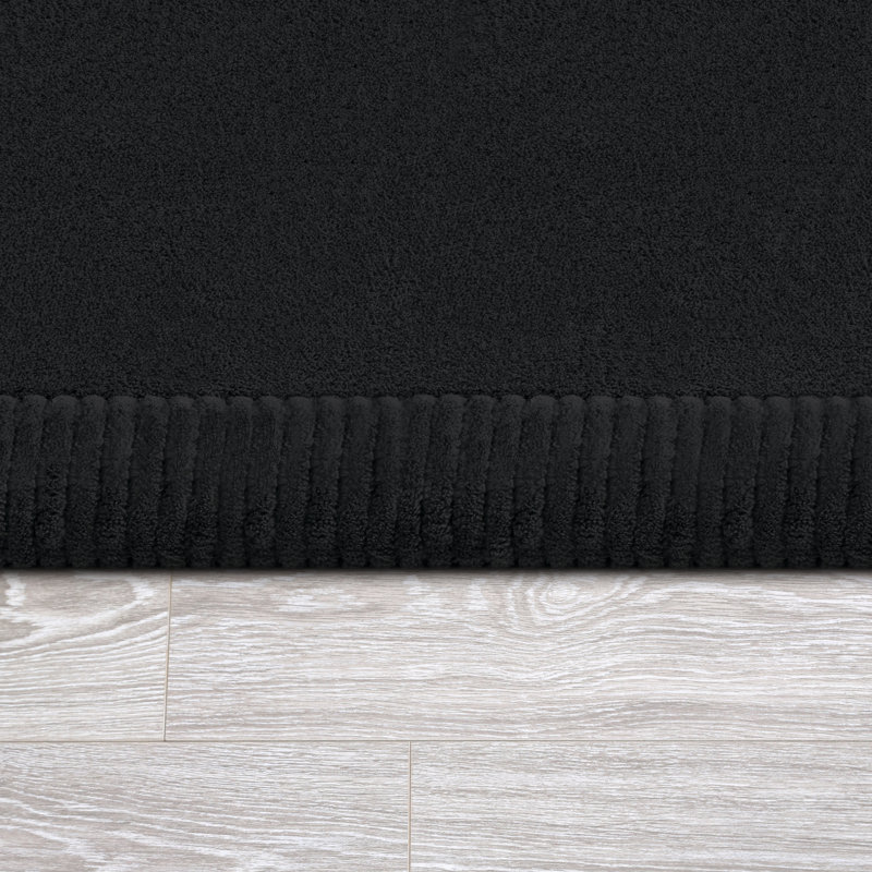 Adrienn Solid Colour Area Rug, Rectangular 160cm x 220cm