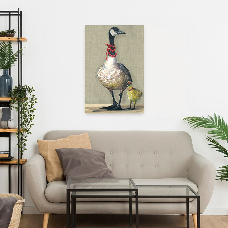 Oiseaux d'une plume, H 24 po x l 16 po