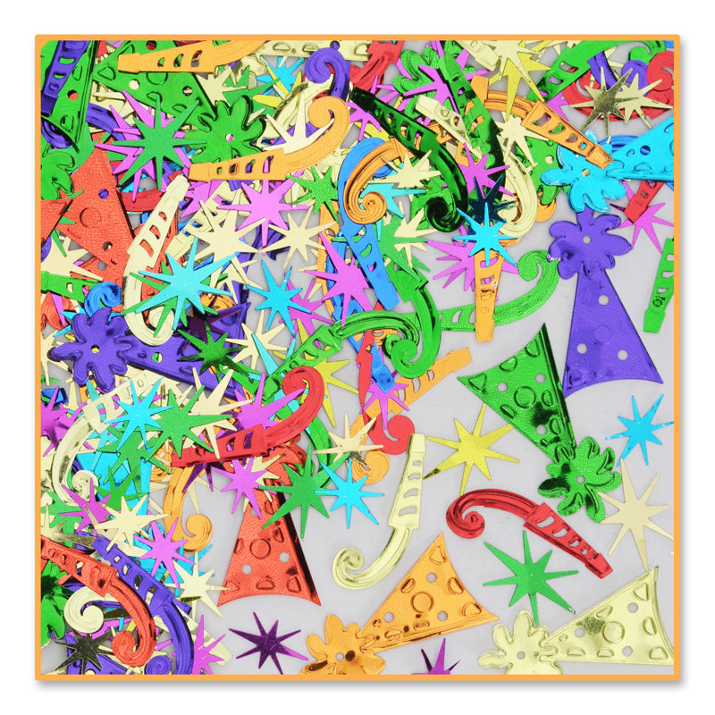 Party Fun Confetti - Pack of 6