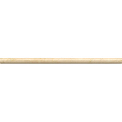 12 in. L x 0.56 in. W Marble Round Tile Trim