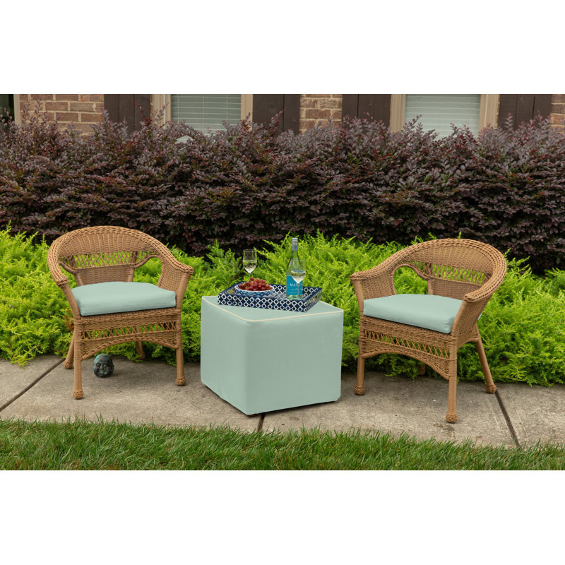 Sol 72 Outdoor™ Sunbrella Seat Cushion 18'' W x 18'' D, Canvas Spa Sunbrella® Canvas