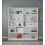 Baugus 180cm H x 160cm W Standard Bookcase-1734235062