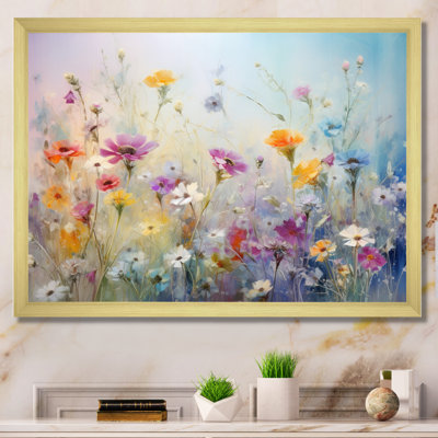 Wildflowers Blossoming Dreams - Wildflowers Wall Art