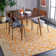 Rigsby Hand Hooked Wool, Viscose Abstract Rug