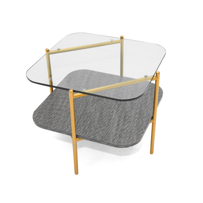 Table de bout en verre Soomin