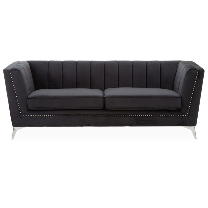 Maday 3 Seater Sofa, Black