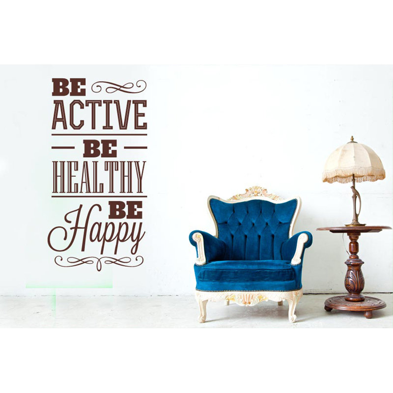 Wall Decal, Brown, Large