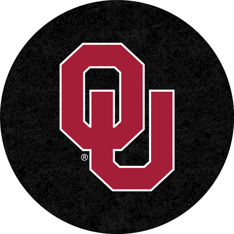 NCAA Round Dining Table, Oklahoma University