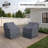Argirios Metal Patio Rocking Lounge Chair Covers