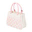 Rosy Check Doodles Handbag Vase