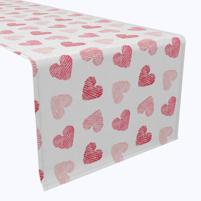 Earica Geometric Valentine's Day Table Runnner