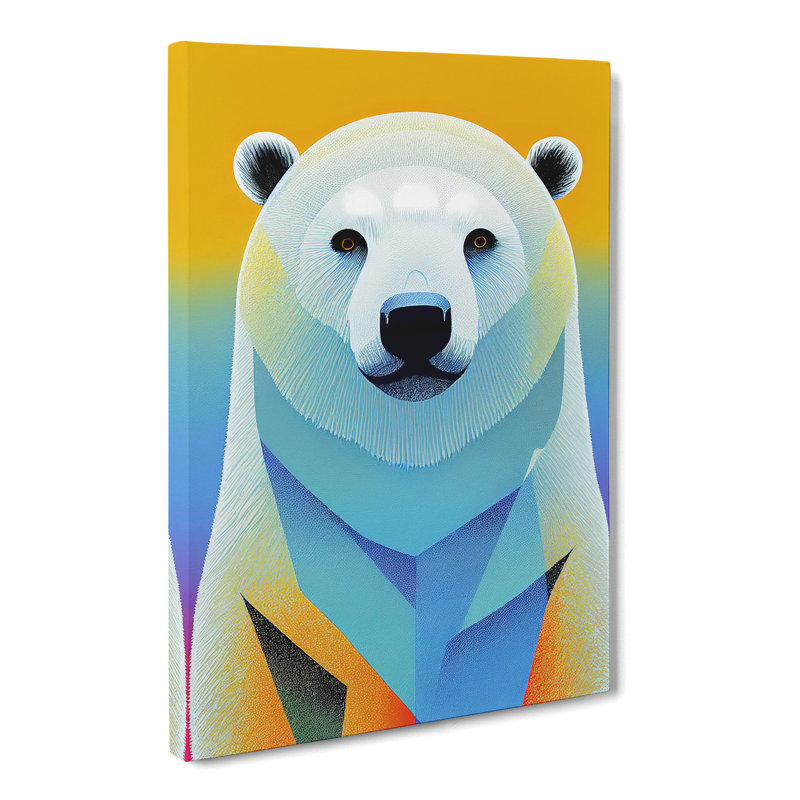 Stetson Polar Bear Vol.1 - Wrapped Canvas, 60cm H x 40cm W x 3cm D