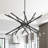 Runo Sputnik Modern Linear Chandelier-86588910