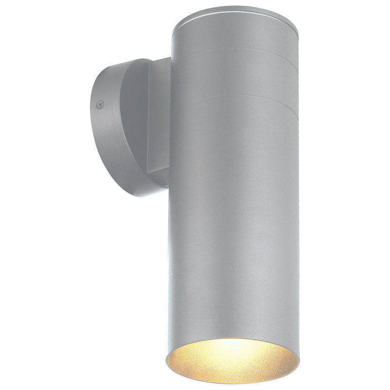 Audreyann Steel Wall Light, Satin, 11.5" H x 4.75" W x 6.5" D, Satin